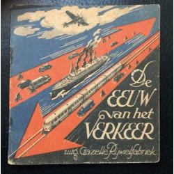 Oud boekje De eeuw van het verkeer uitg. Gazelle Rijwielfabr
