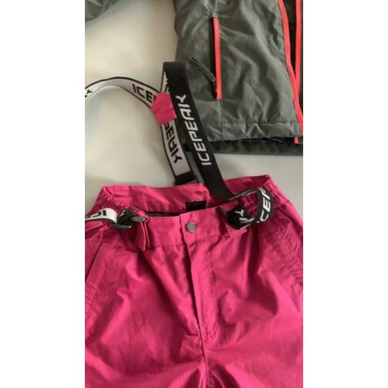 Ski broek / skibroek icepeak maat 116 roze