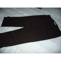 Long sjaal Brax bruine broek mt.42 + Mac bruine broek mt.44