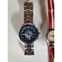 Horloge collectie (Seiko, Fossil, Invicta, Aviator, Max)