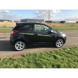 Ford KA 1.2 51KW 2011 Zwart- FULL OPTIONS UNIEK IN NL!