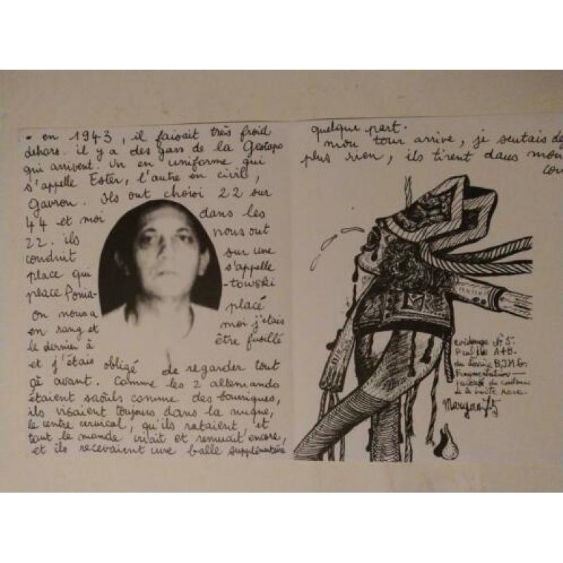 Maryan dubbelzijdige lithografie circa 1975