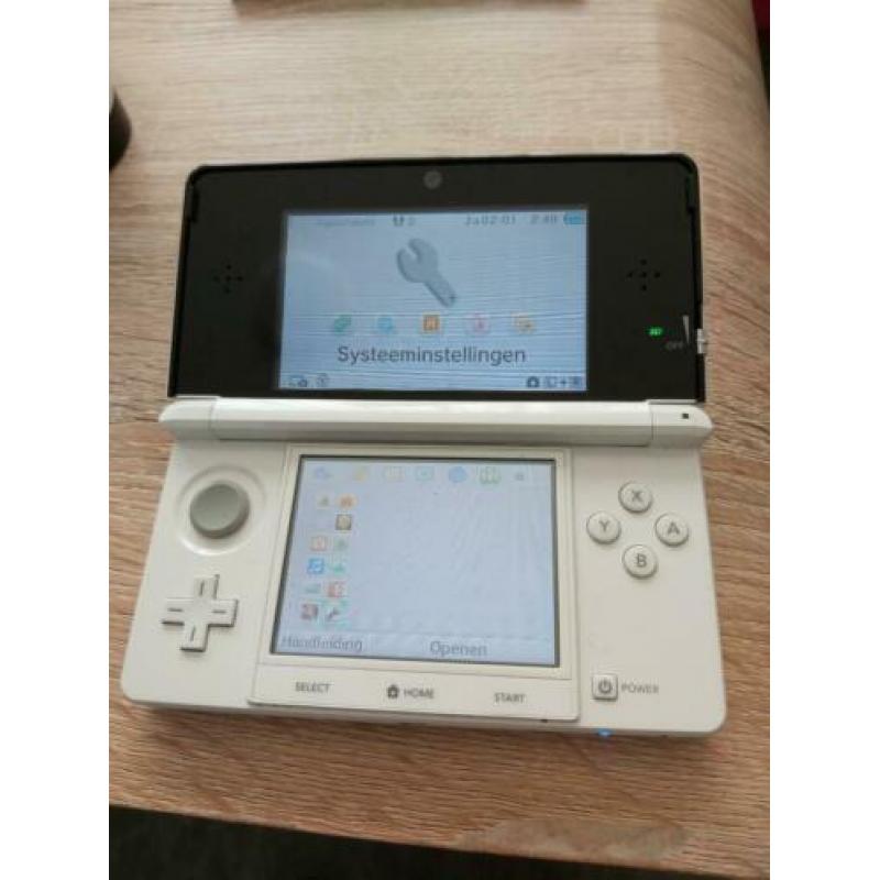 nintendo 3ds met spel en NINTENDO 3DS, circle pad pro