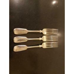 3 brisbane silver vorkjes