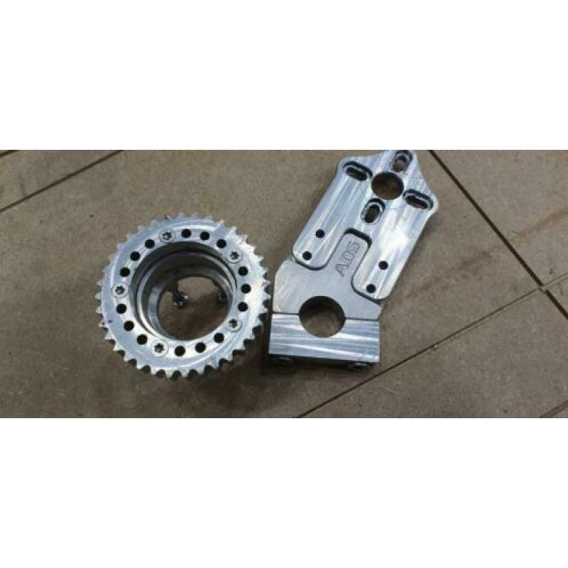Elektrisch skateboard motor houder