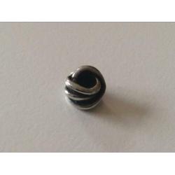 Trollbeads geluksknoop. Zilver.