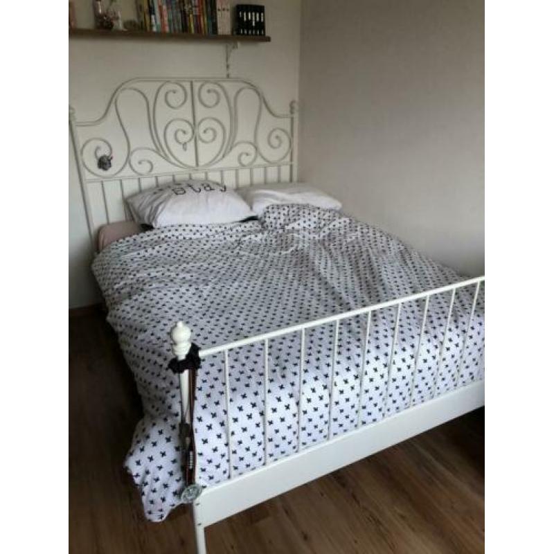 Ikea bed leivrik 140x200 incl. lattenbodem en matras