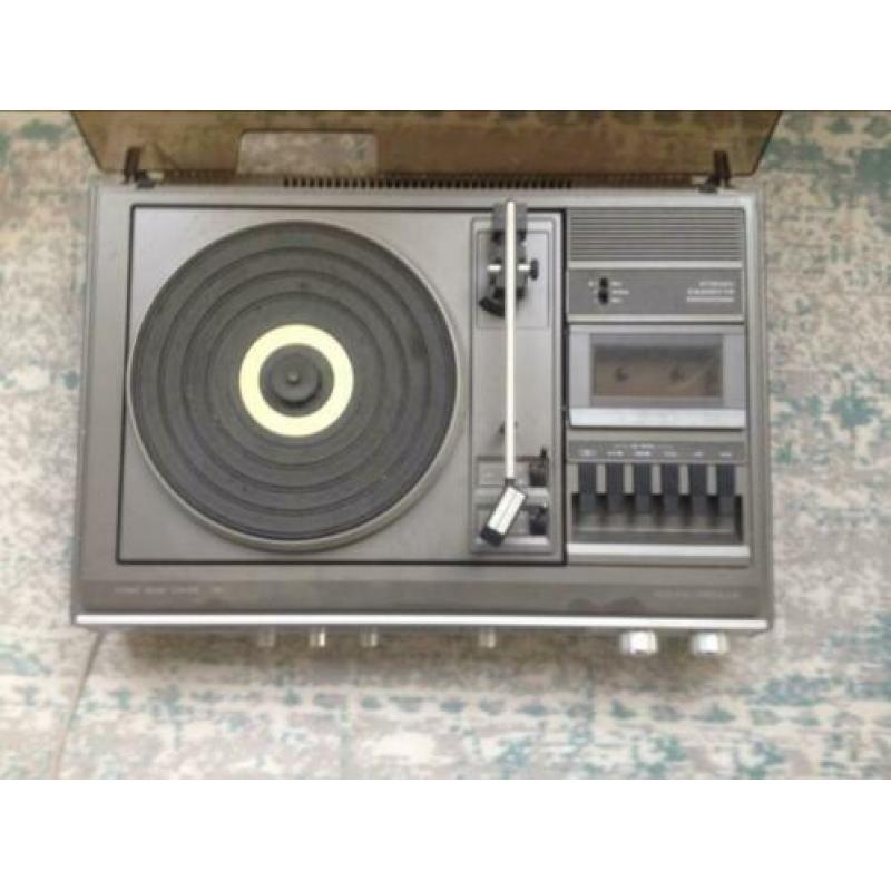 philips radio-platenspeler-casettedeck vintage, LP's