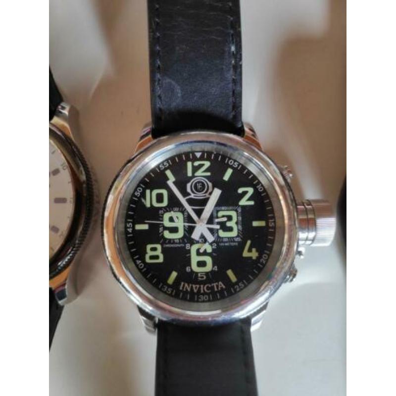 Horloge collectie (Seiko, Fossil, Invicta, Aviator, Max)
