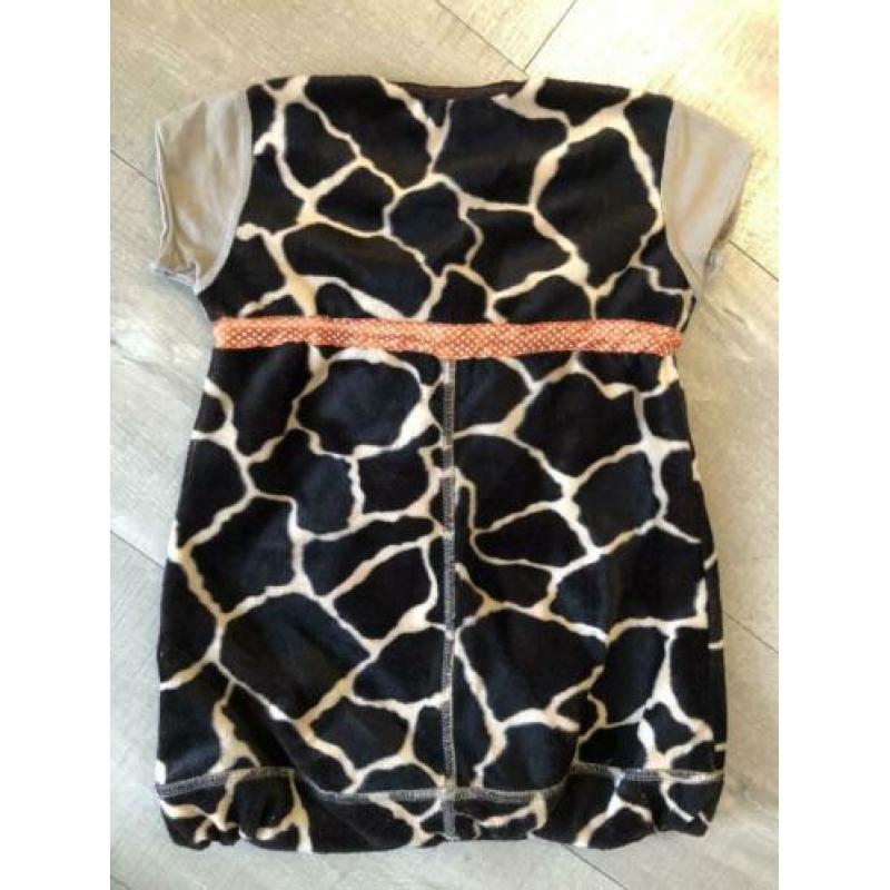 Kiezeltje kiezel-tje jurkje dierenprint giraffe 86/92