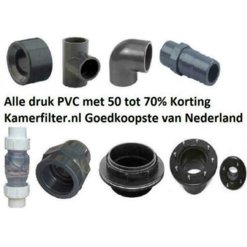pvc buizen (150 cm ) alle bochten enz. 25 tot 110 mm op voor