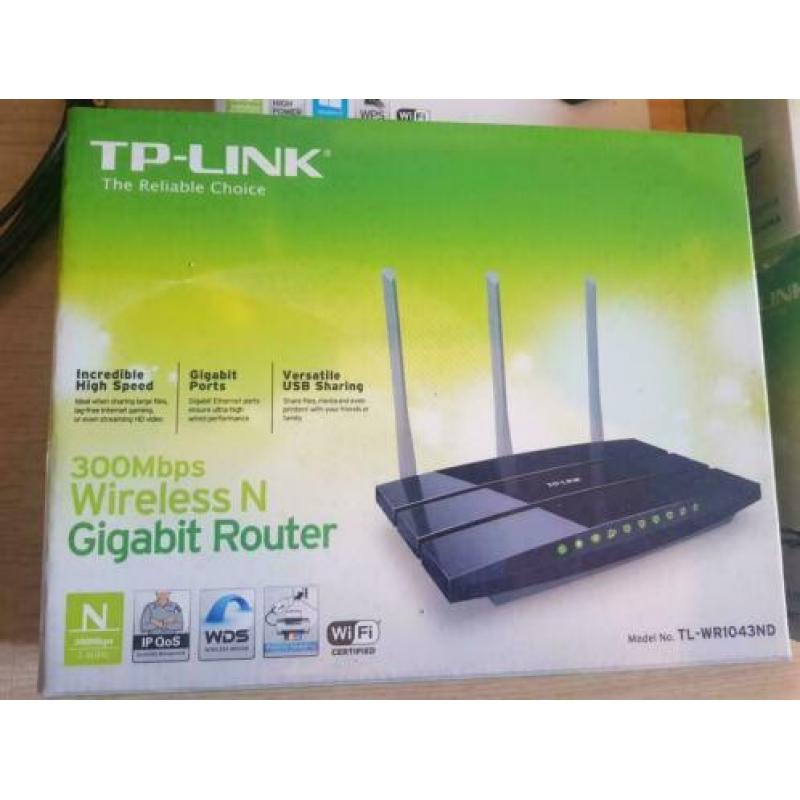 TP-link wireless gigabit lange afstands router set