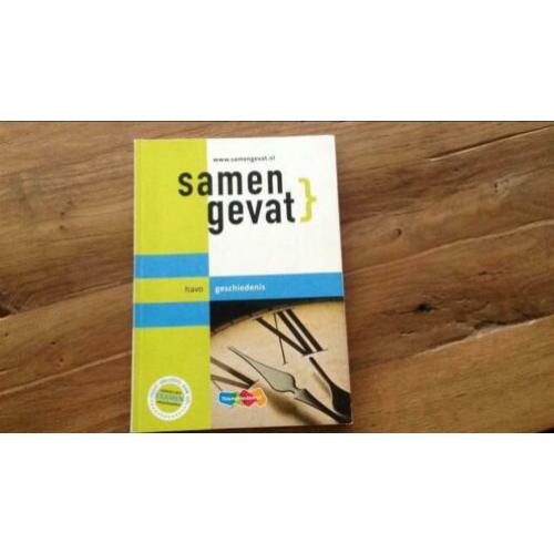 Samengevat geschiedenis / havo