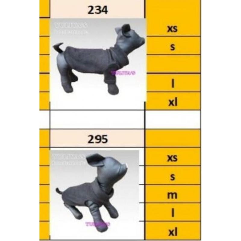 t??? Hondentrui XS-S-M-L-XL 20/22/25/30/35/40 trui vest hond