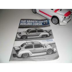 Tamiya m02 fiat abarth 1000tcr berlina corsa