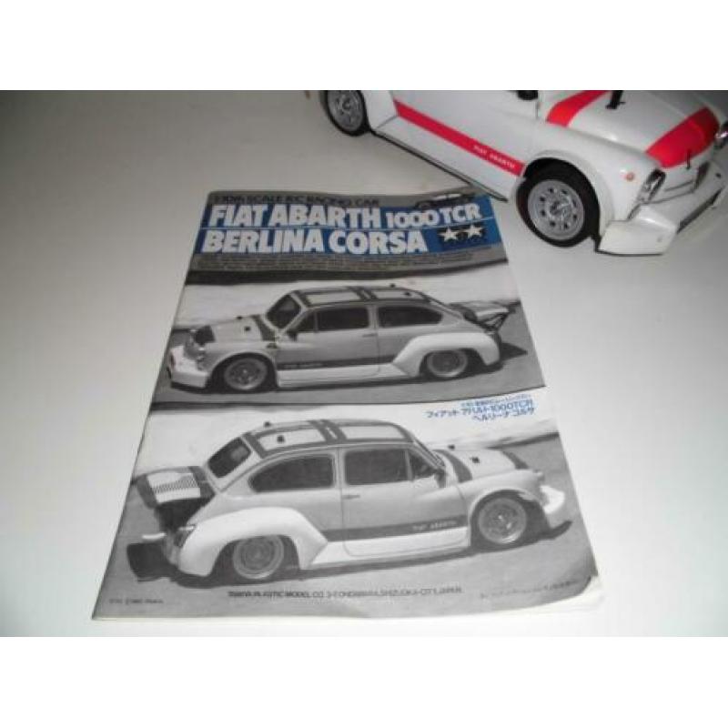 Tamiya m02 fiat abarth 1000tcr berlina corsa