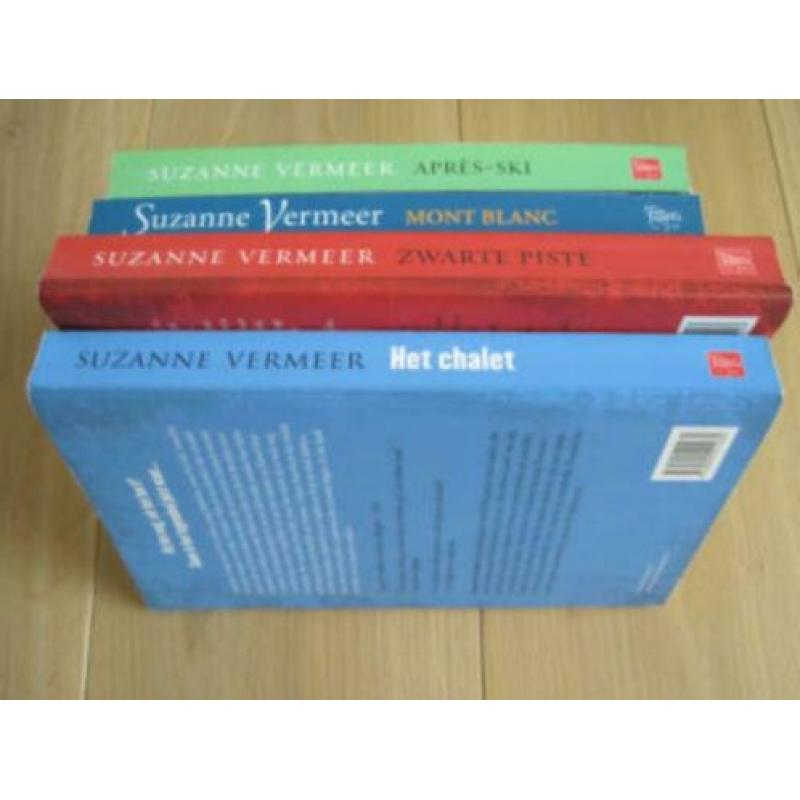 DIVERSE TITELS SUZANNE VERMEER: SPANNING + MEER ! 2,50 p/st.
