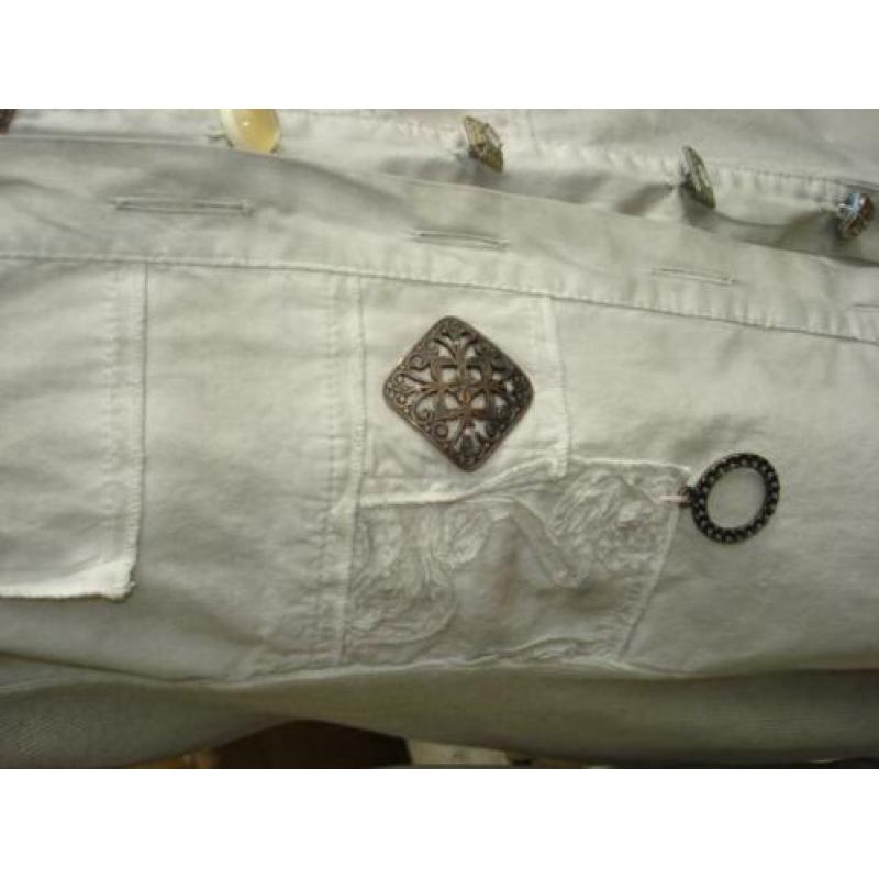 Taupe kleurige blouse mt S van Elly aangeboden