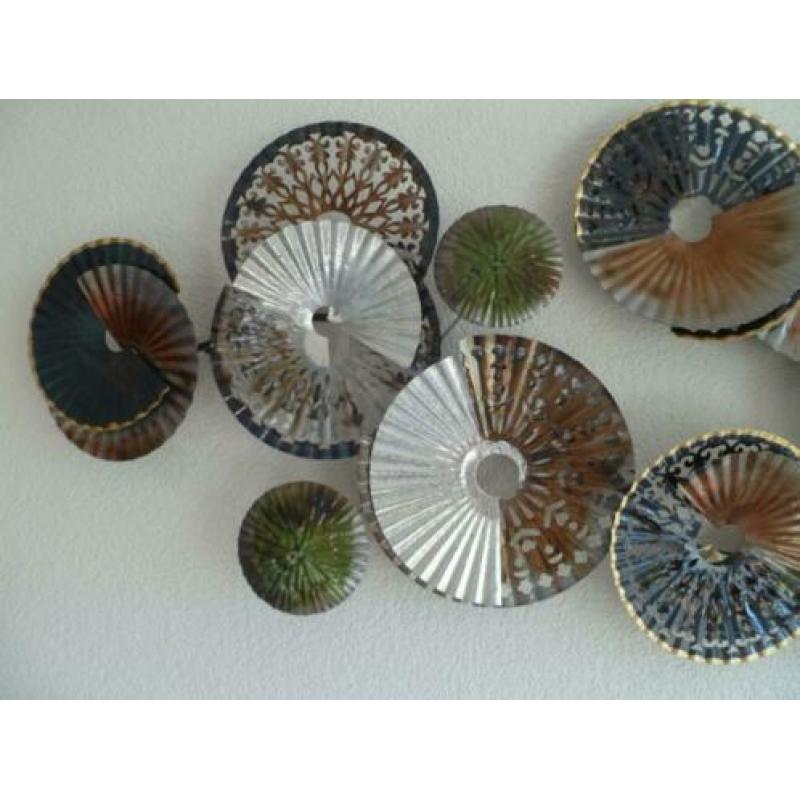Wanddecoratie Metaal Nancy ijzer metalen muurdecoratie