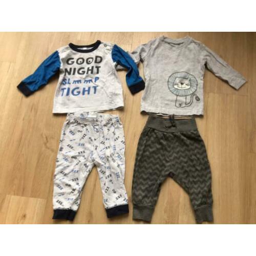 2 Pyjama ‘s jongen - maat 74 / 80