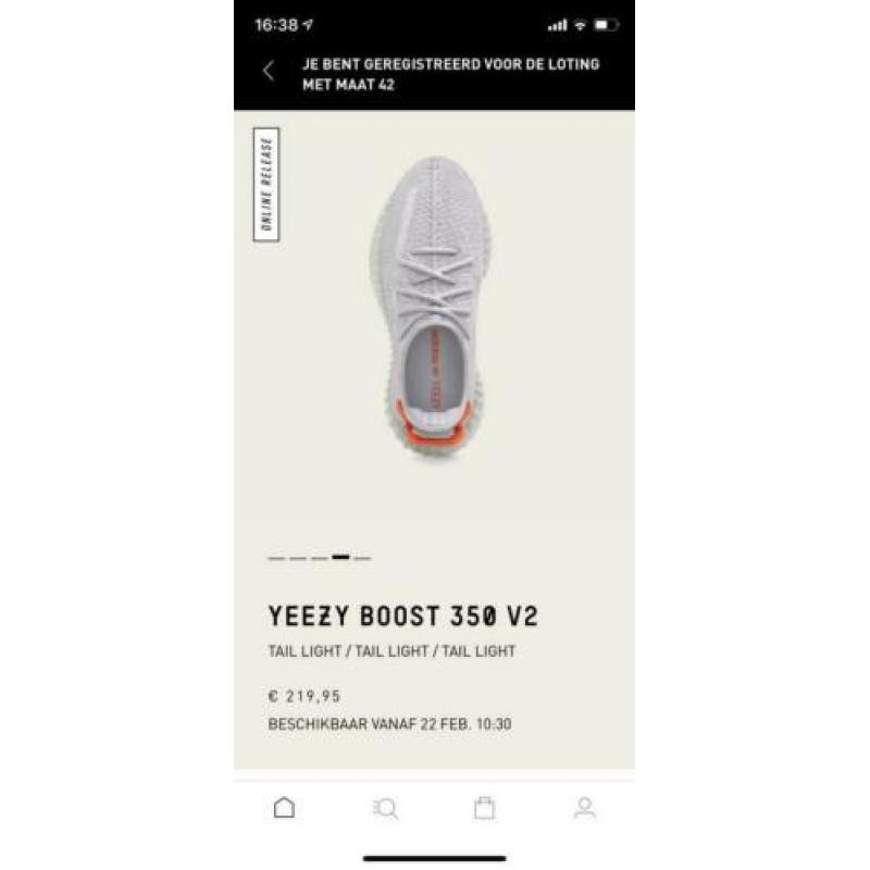 42 Yeezy boost 350 v2 tail light 42