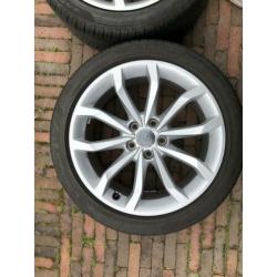 18 inch originele Audi A4 Pirelli 245/40/18 6mm! Schadevrij