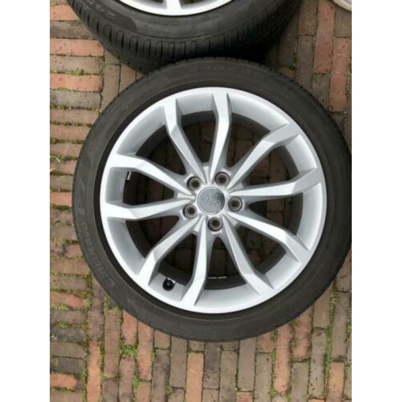 18 inch originele Audi A4 Pirelli 245/40/18 6mm! Schadevrij