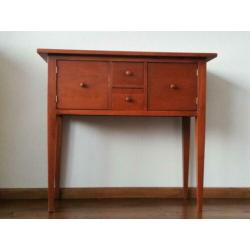Retro vintage kastje sidetable