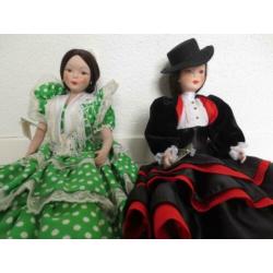 Twee Spaanse Flamenco danseressen; Fanas Arteanos