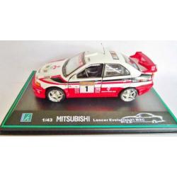 Cararama Mitsubishi Lancer Evolution V1 WRC 1/43 Rally Car