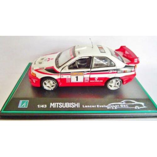 Cararama Mitsubishi Lancer Evolution V1 WRC 1/43 Rally Car