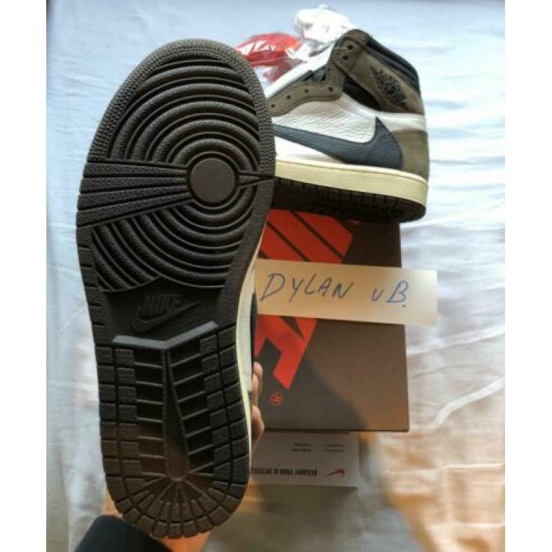 Travis Scott air jordan 1 us10