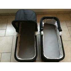 2 reiswiegjes, kinderwagenbakken, merk Easywalker duo