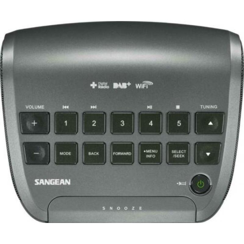 SANGEAN RCR-11 DAB+ Internet Radio | Klokradio Wekker -60%!