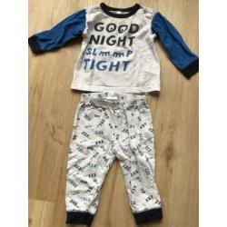 2 Pyjama ‘s jongen - maat 74 / 80