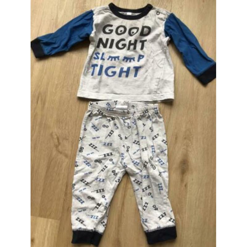 2 Pyjama ‘s jongen - maat 74 / 80