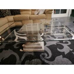 Facet geslepen glasplaat 100/100.