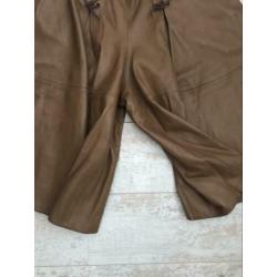 Valentino vintage leren leren broekrok rok mt 36-38