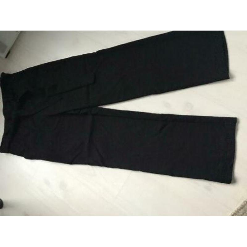 H&M pantalon met wijde pijp zwart 40