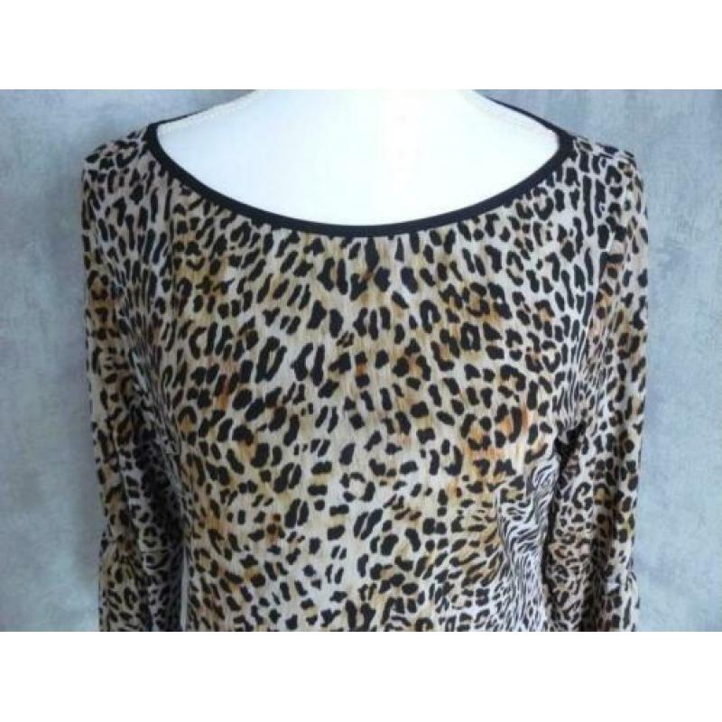 Studio Anneloes leopard traveller shirt maat S.