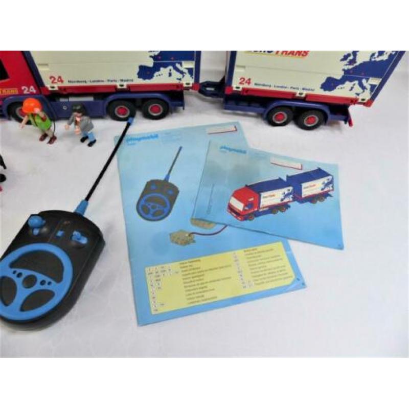 C 2 vrachtwagen aanhanger en RC bediening 4323 en 4320