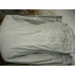 Taupe kleurige blouse mt S van Elly aangeboden