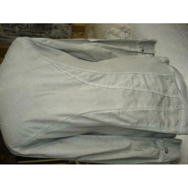 Taupe kleurige blouse mt S van Elly aangeboden
