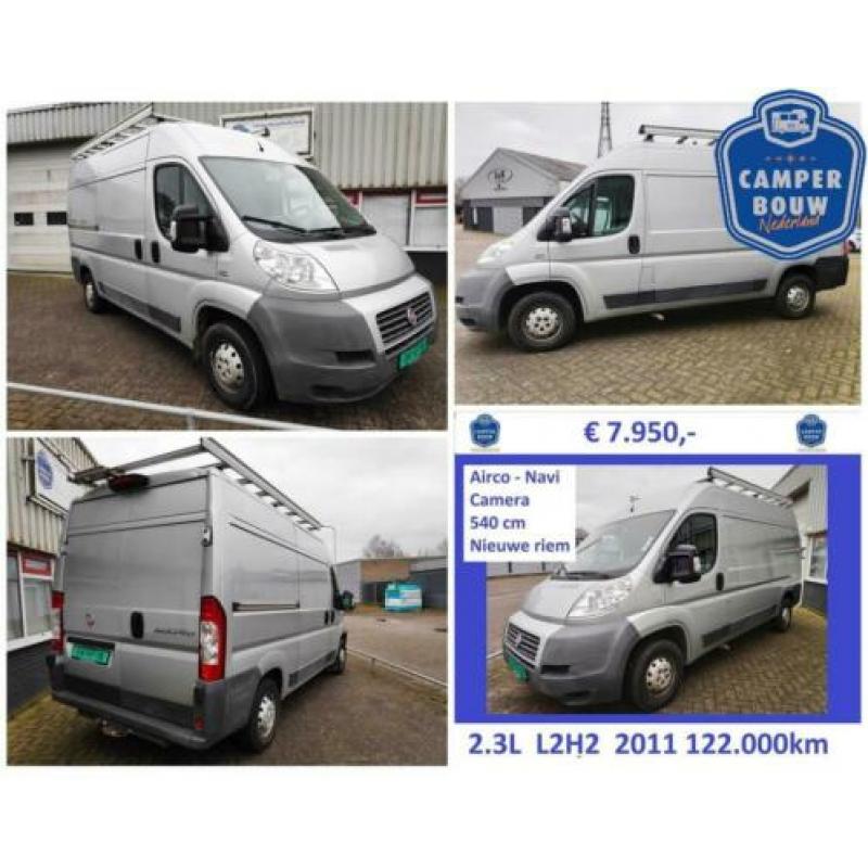 Fiat Ducato 2011 L2H2 (540cm) 122dkm airco navi camera