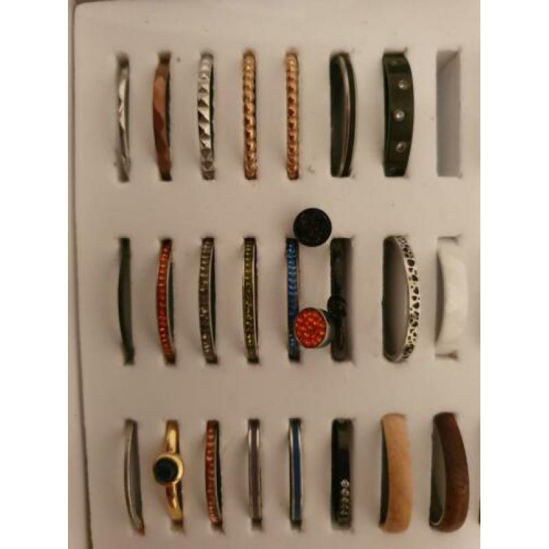 Complete ixxxi set; basis ringen 2x 19 1x 18,5 en vulring 19