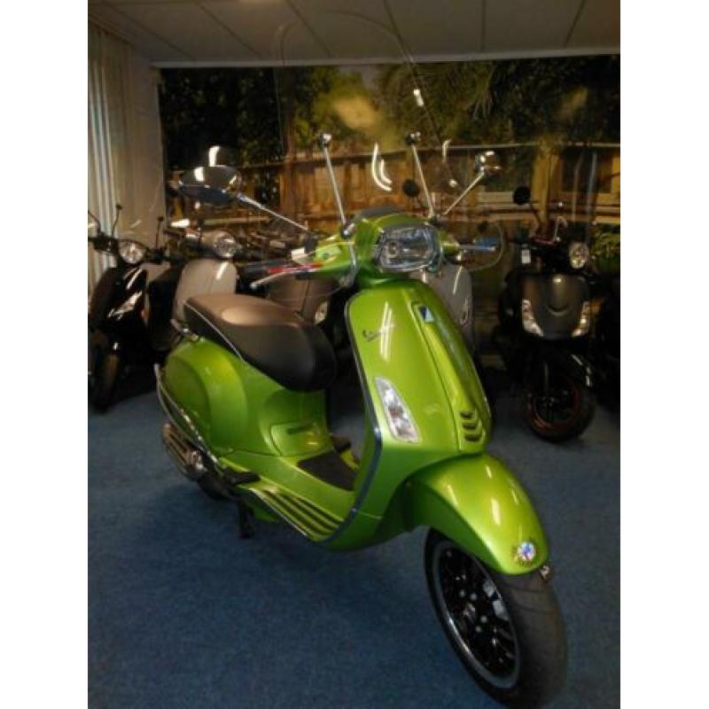 vespa sprint snor scooter 349km!! i-get injectie 2019