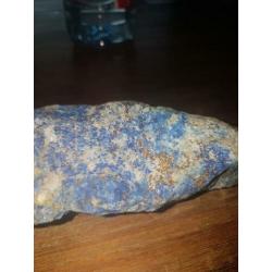 Ruwe Lapis Lazuli ruim 600 gr. (Bieden)