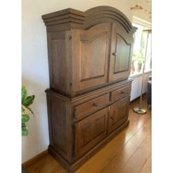 Eiken houten buffet kast
