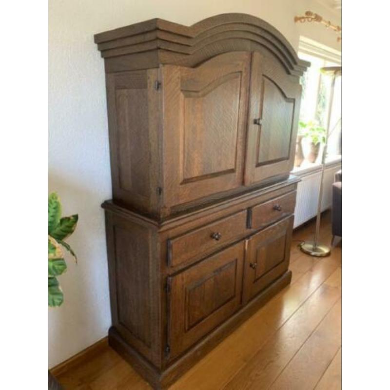 Eiken houten buffet kast