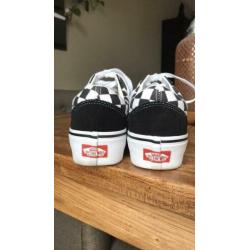 Vans Old Skool Checkerboard Platform maat 37